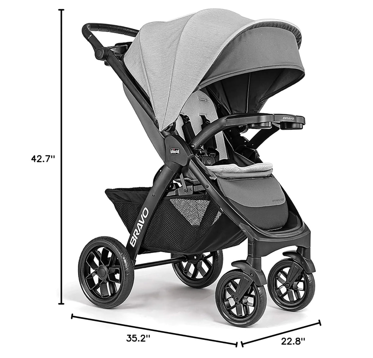 Chicco Bravo Primo Travel System with Keyfit 35
