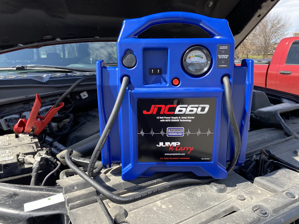 CLORE AUTOMOTIVE Jump-N-Carry JNC660 1700A 12V Jump Starter, Blue