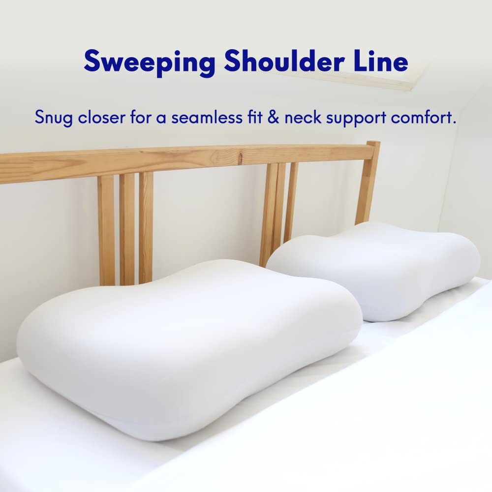 C CUSHION LAB Deep Sleep Pillow - Ergonomic Design for Neck Support