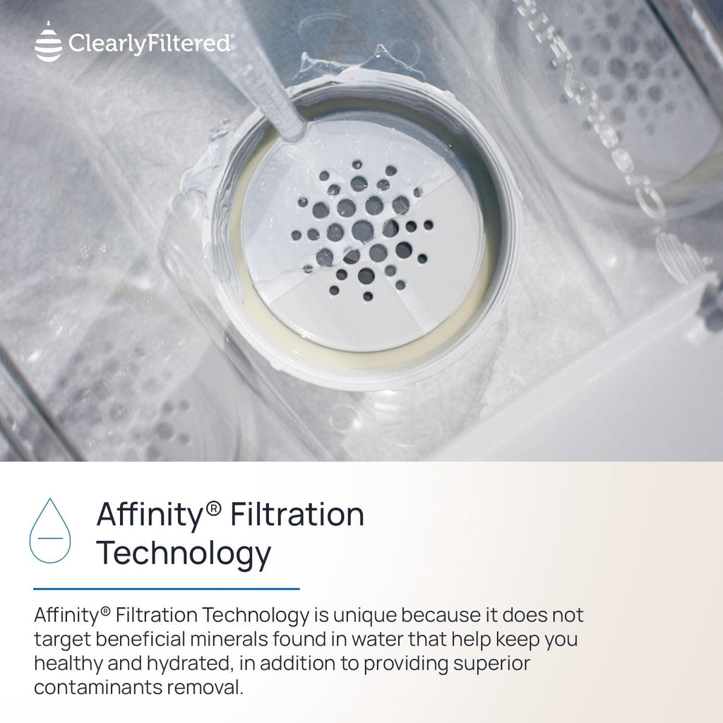 CLEARLY FILTERED No.1 Filtered Water Pitcher - Targets 365 Contaminants