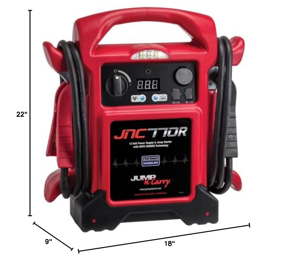 CLORE AUTOMOTIVE Jump-N-Carry JNC770R 1700A 12V Jump Starter