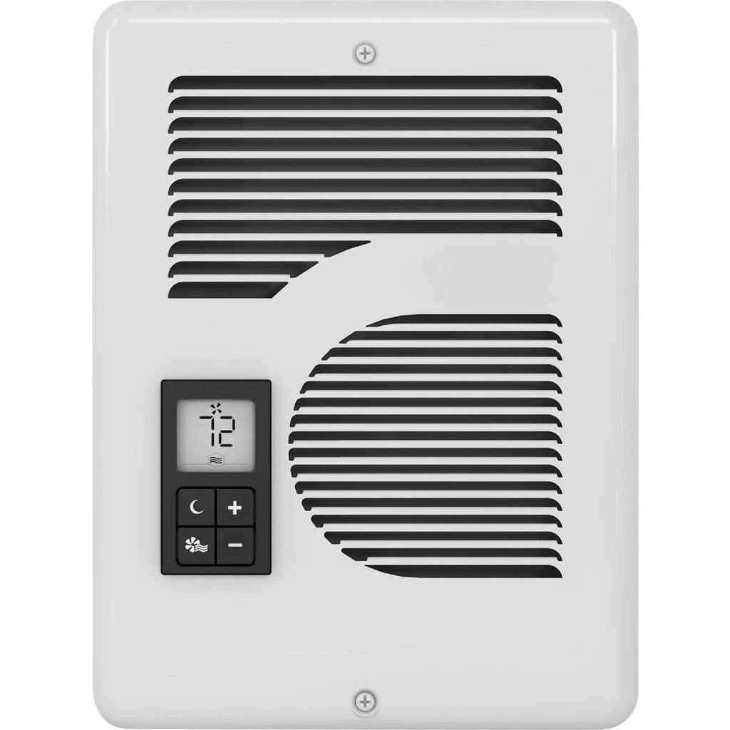 Cadet Energy Plus Wall Heater, Digital Thermostat, 240/208/120V, White