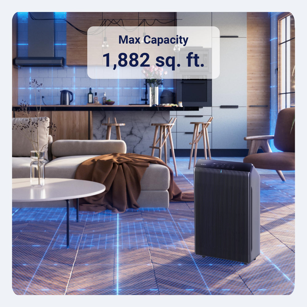 WINIX 5510 Air Purifier with App Support for Large Rooms