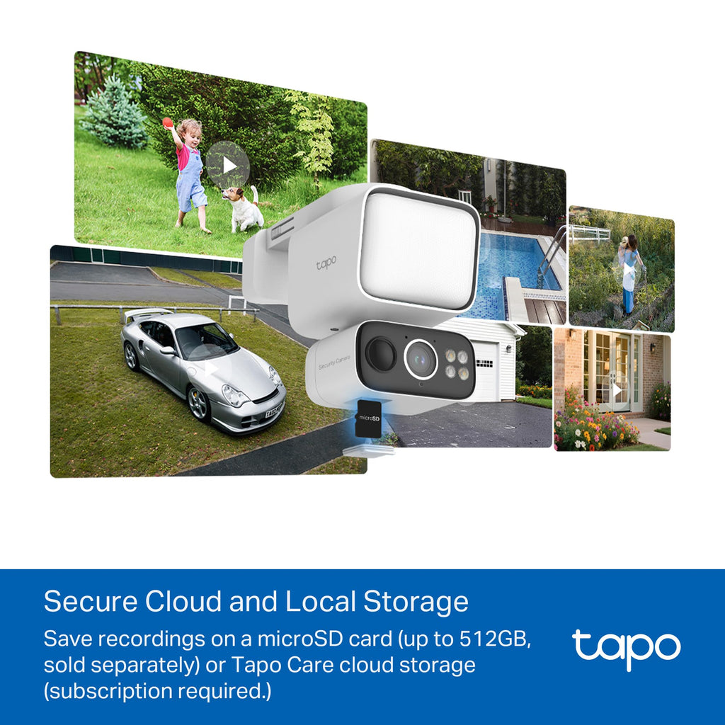 TAPO 2K Wireless Outdoor Pan/Tilt Security Camera Kit