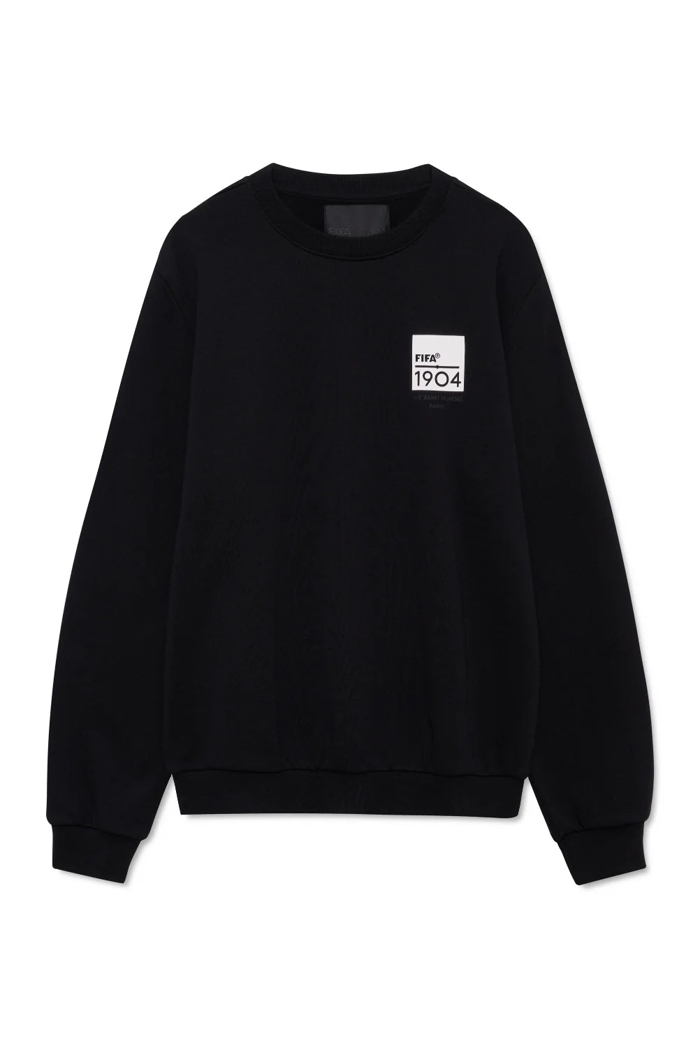 FIFA 1904 Black Square Crewneck - Unisex