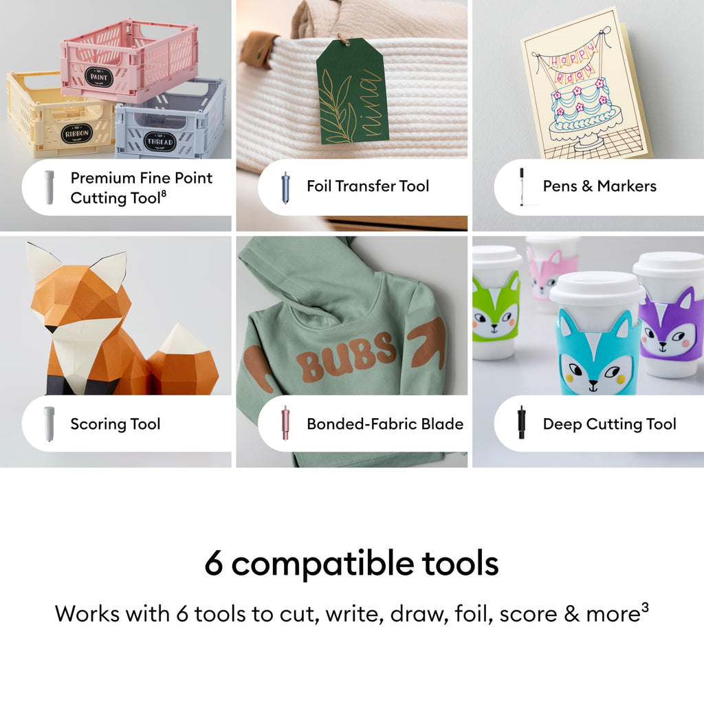 CRICUT Explore® 5 Essential Bundle - Cutting Machine & Supplies