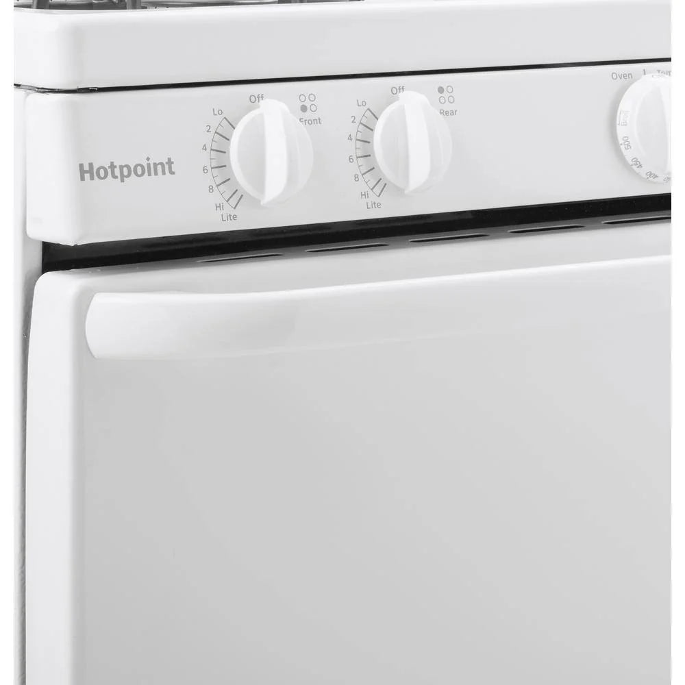 20 in. 4 Burner Element Free-Standing Electric Range in White