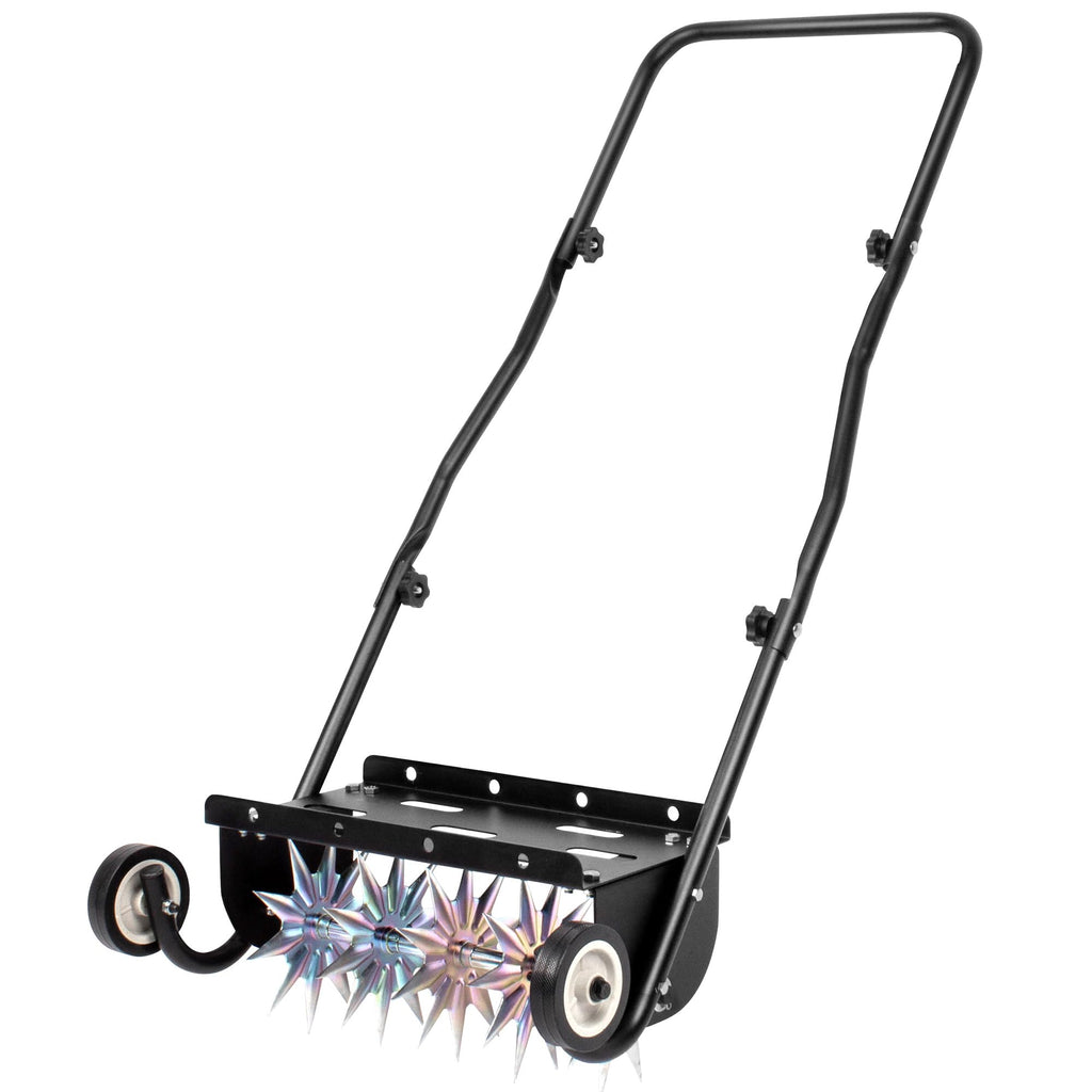 SUCHTALE 18-Inch Heavy Duty Push Spike Lawn Aerator