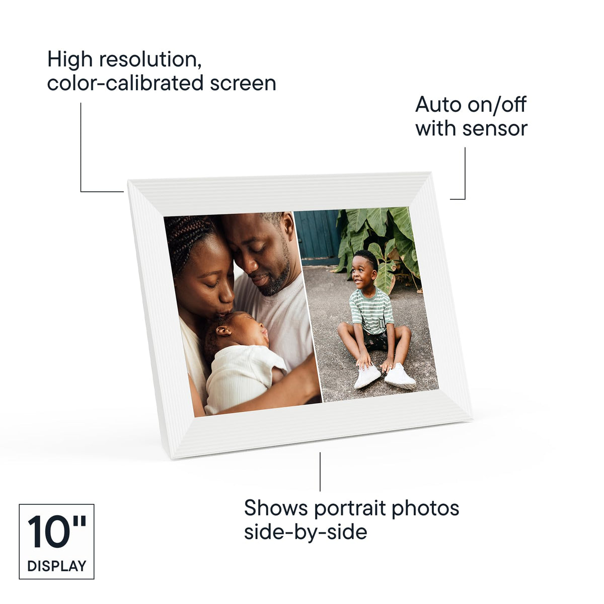 AURA Digital Picture Frame - 10.1" HD WiFi Display