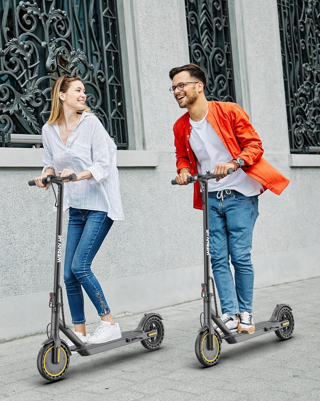 WERHY 8.5" Electric Scooter - 350W/500W Motor, 19/22 MPH