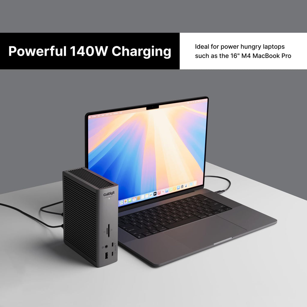 CALDIGIT TS5 Plus Thunderbolt 5 Dock - 20 Port 140W Charging