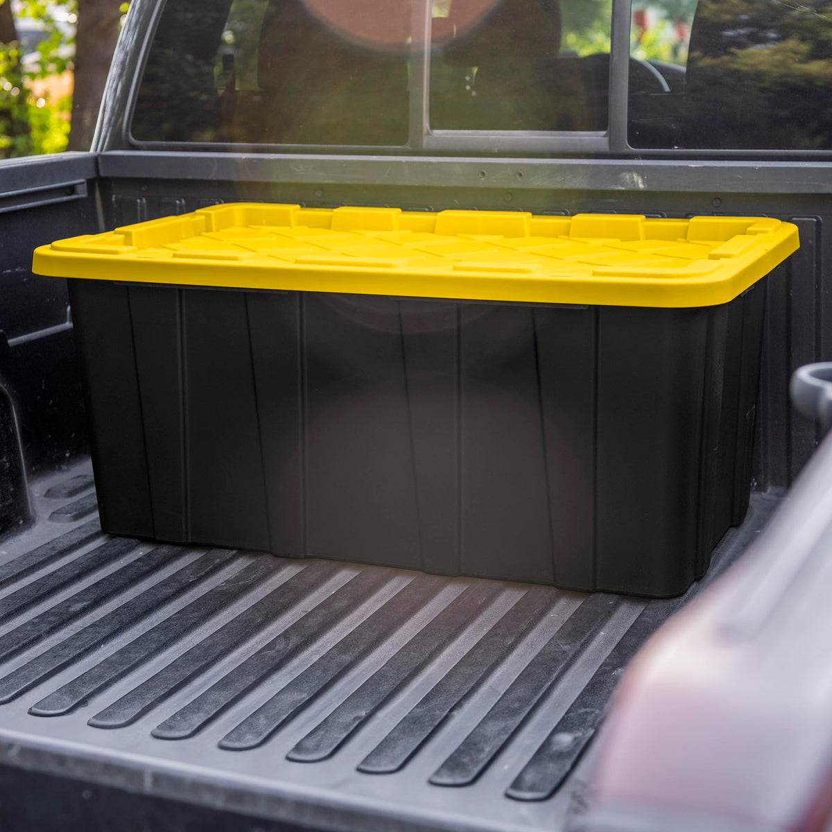 STERILITE 4-Pack Heavy-Duty Plastic Storage Bins with Lids