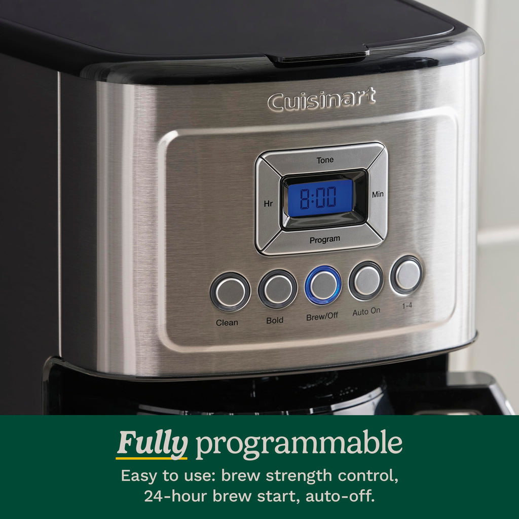 CUISINART 12-Cup Programmable Coffee Maker with Thermal Carafe