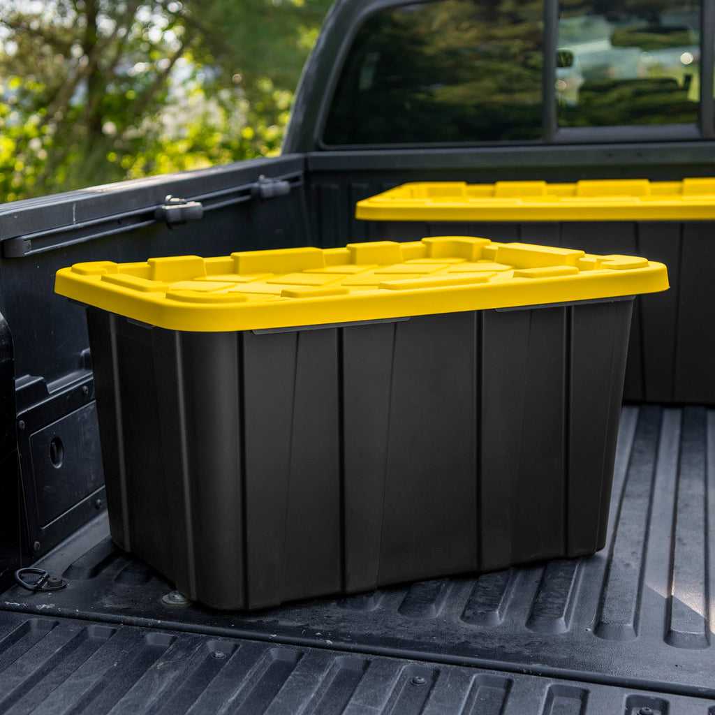 STERILITE 12-Pack Heavy-Duty Plastic Storage Bins with Lids