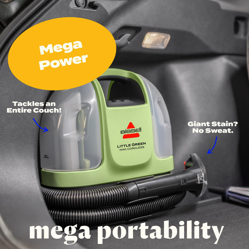 BISSELL Little Green Mini Cordless Carpet & Upholstery Cleaner