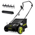 SUN JOE 15-Inch Electric Lawn Dethatcher with Scarifier Blade