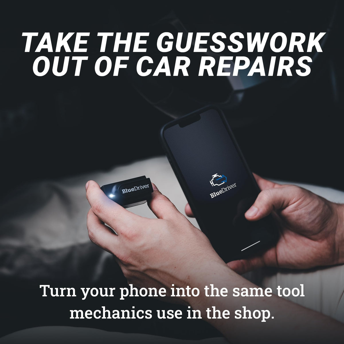 BLUEDRIVER Bluetooth Pro OBDII Scan Tool for iPhone & Android