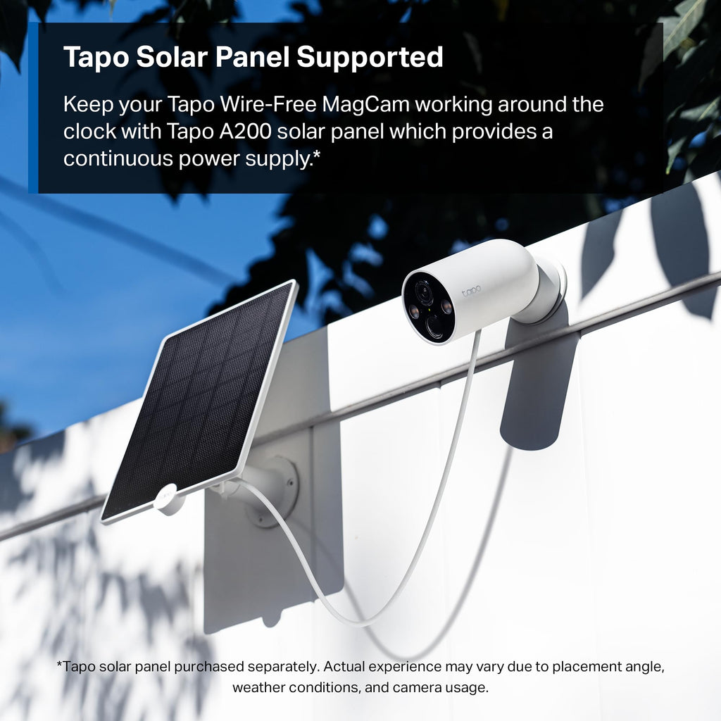 TAPO MagCam 2K+ Outdoor Security Camera 2-Pack