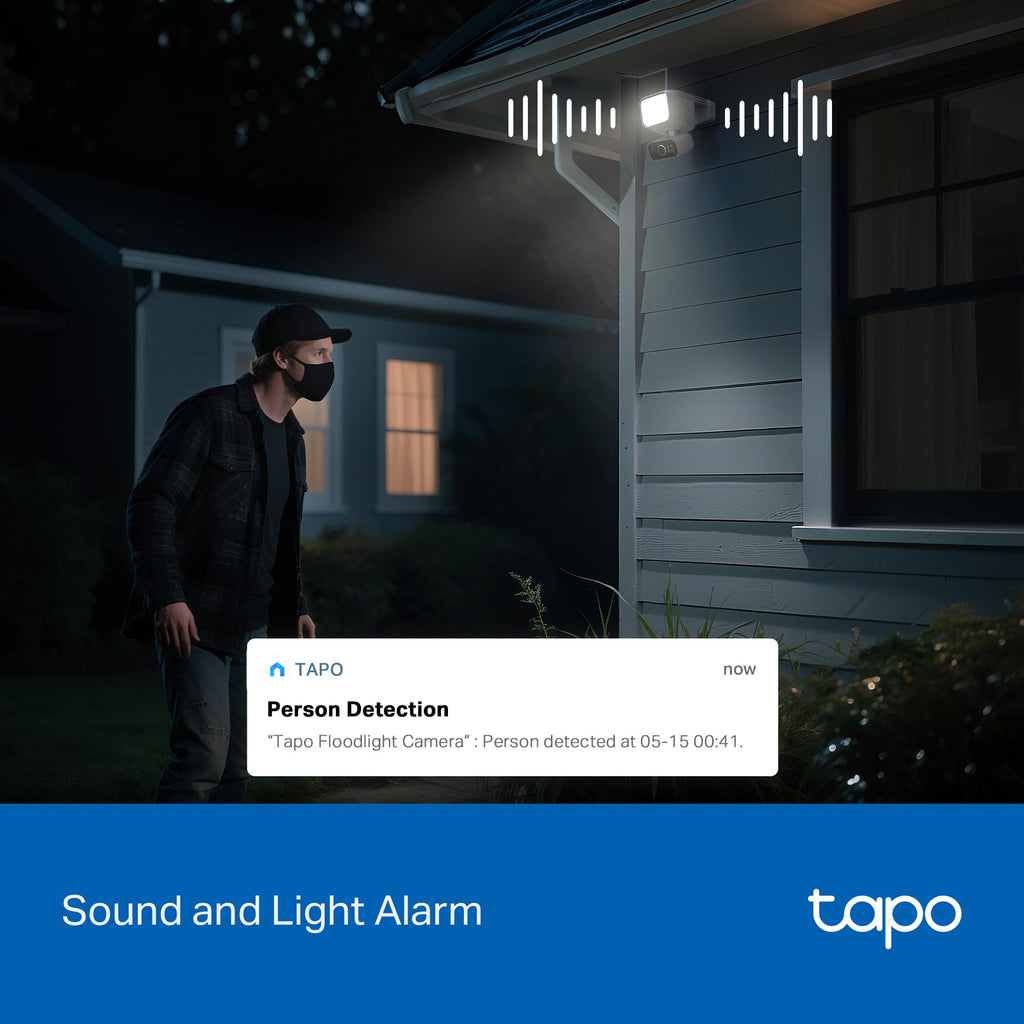 TAPO 2K Wireless Outdoor Pan/Tilt Security Camera Kit