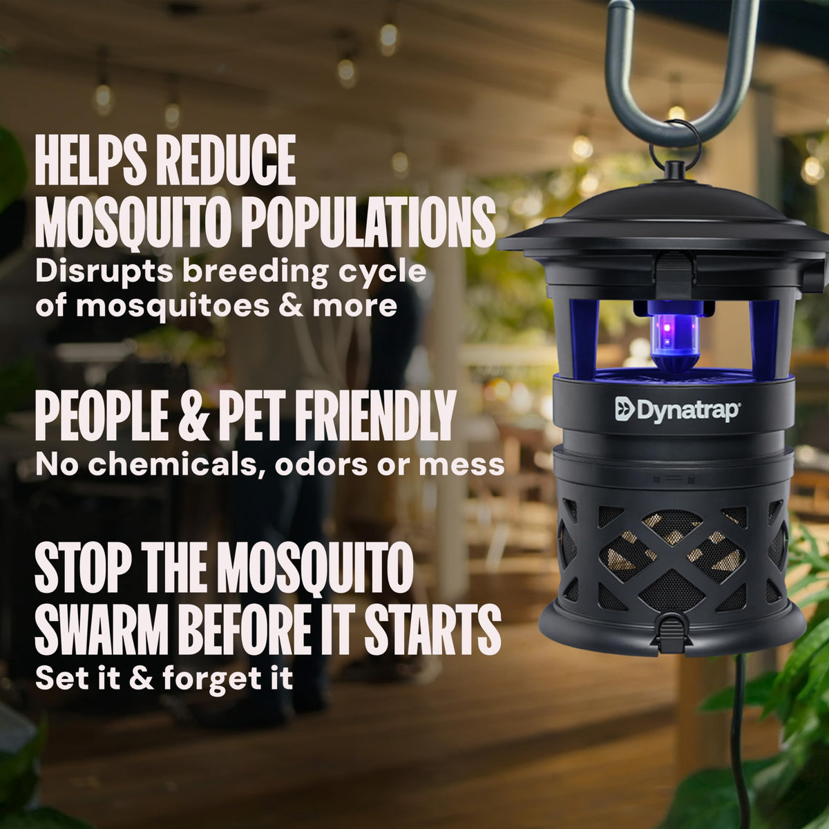 DYNATRAP DT2030SR Outdoor Fly Trap - Mosquito & Insect Killer