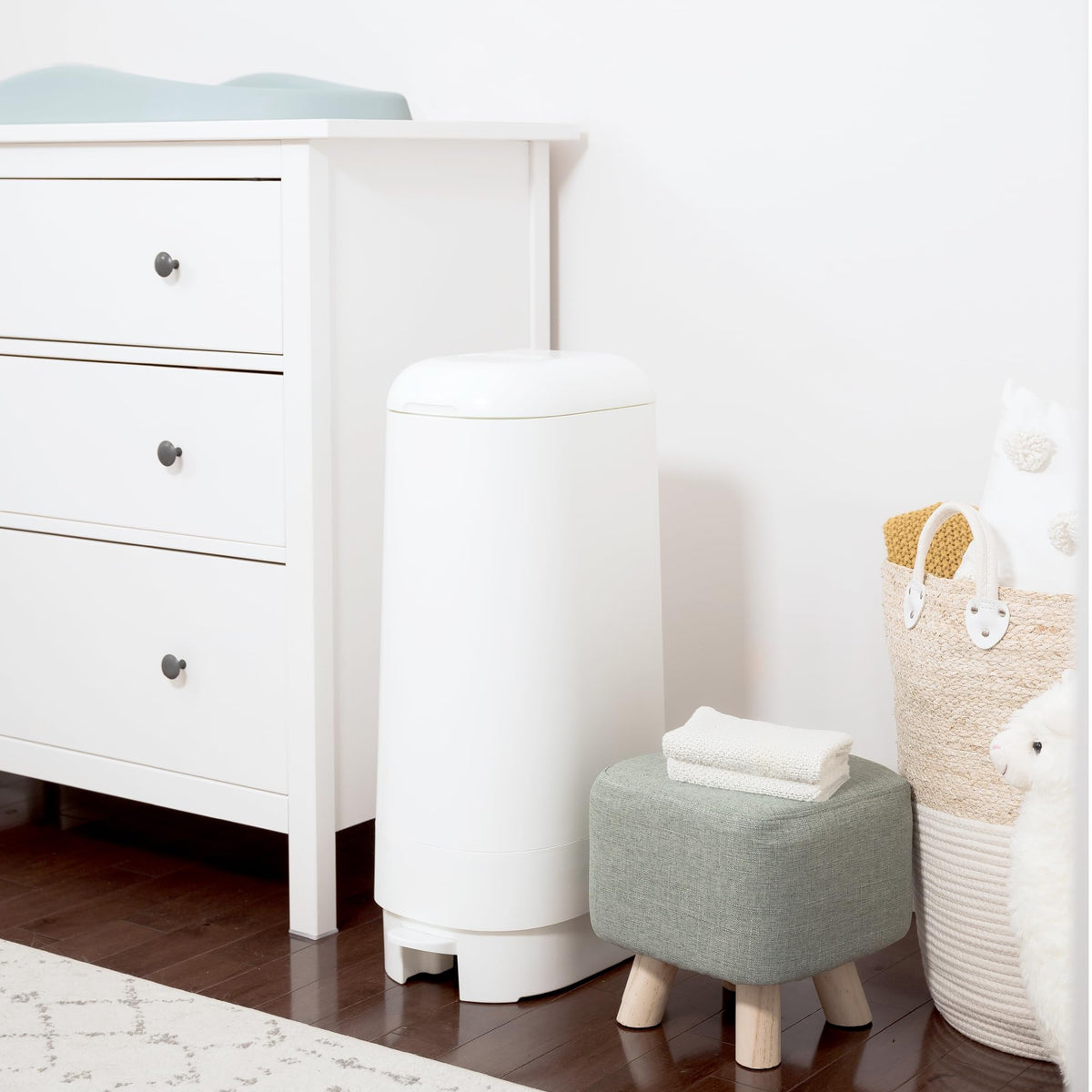 DIAPER GENIE Signature Gift Set | Easy Roll Refill & 48 Bags