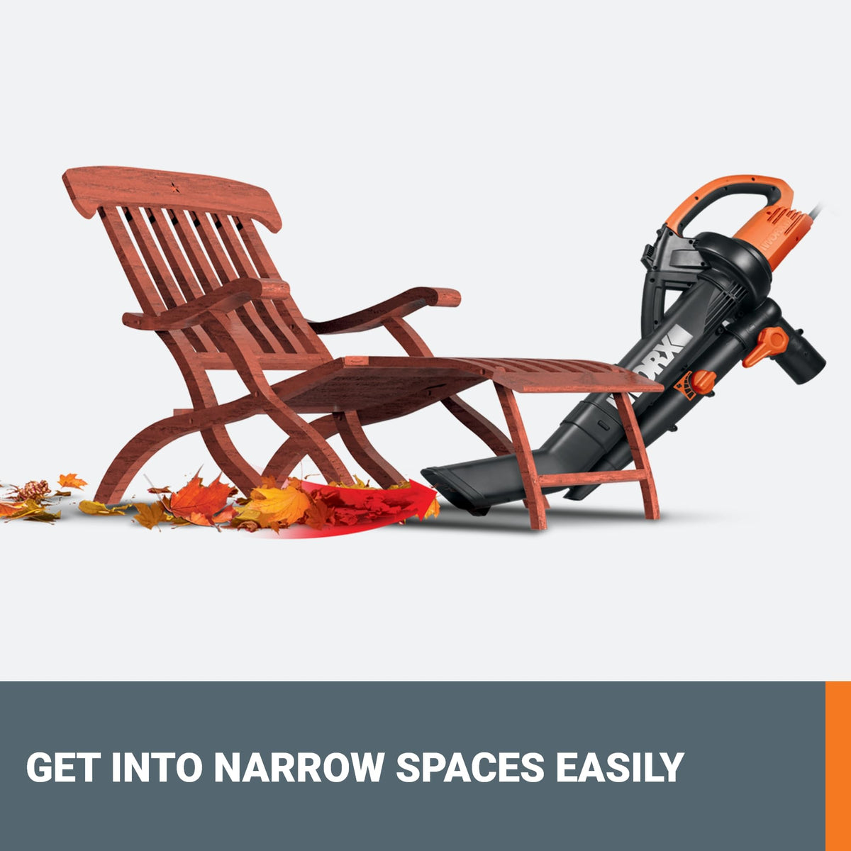 WORX Trivac Electric Leaf Blower, Vacuum & Mulcher