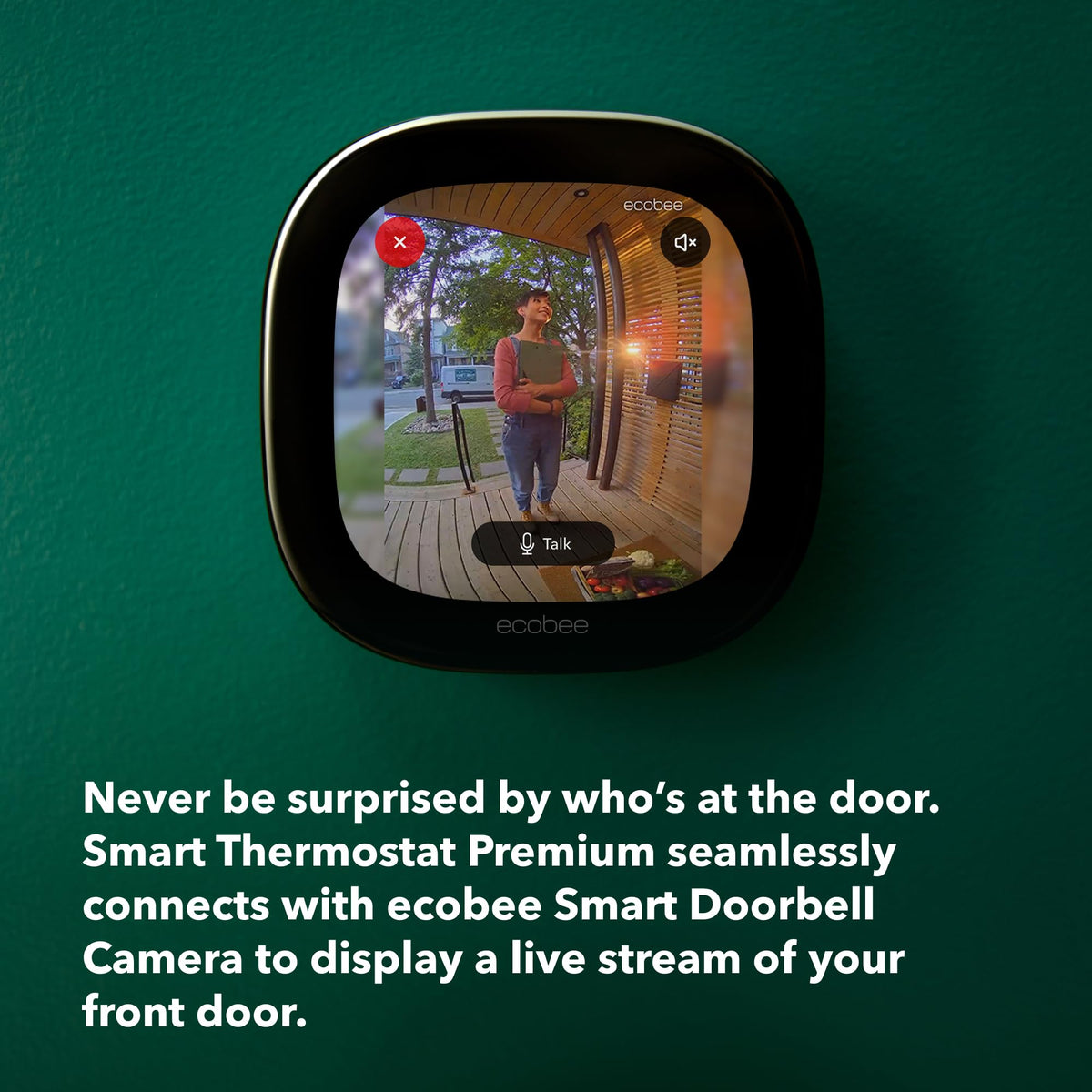 ECOBEE Smart Thermostat with Sensor & Air Quality Monitor