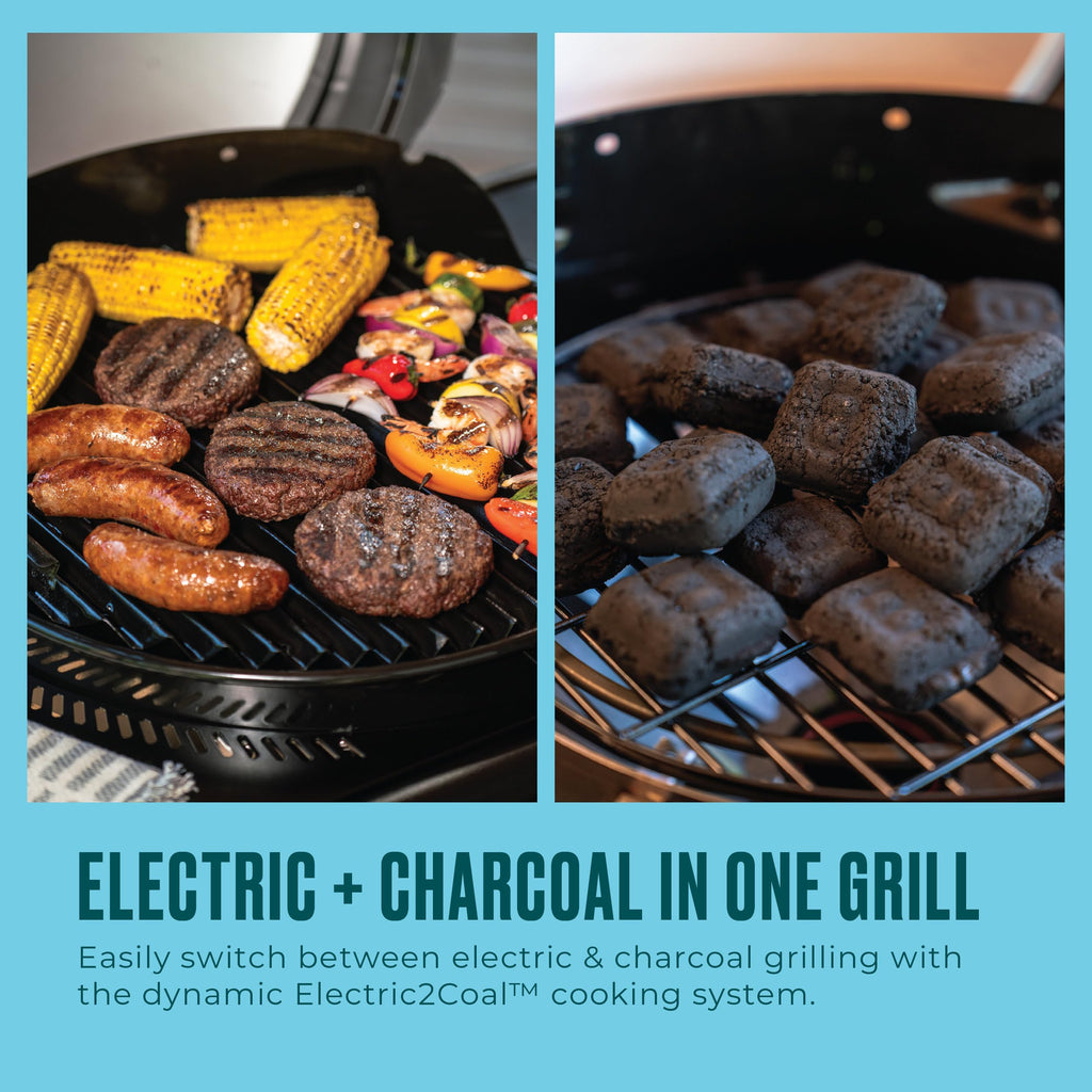 CHARBROIL 3-in-1 Dual Fuel Outdoor Bistro Electric Grill