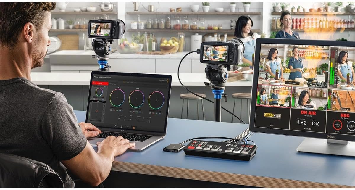 Blackmagic ATEM Mini Pro HDMI Live Stream Switcher
