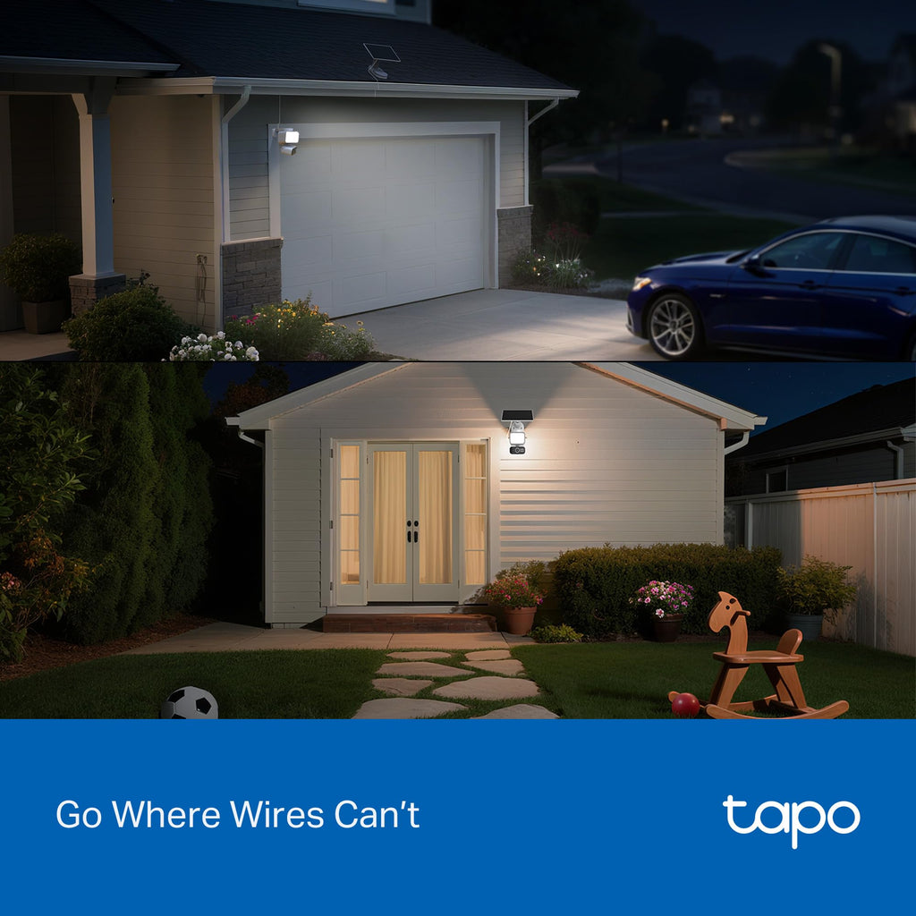 TAPO 2K Wireless Outdoor Pan/Tilt Security Camera Kit