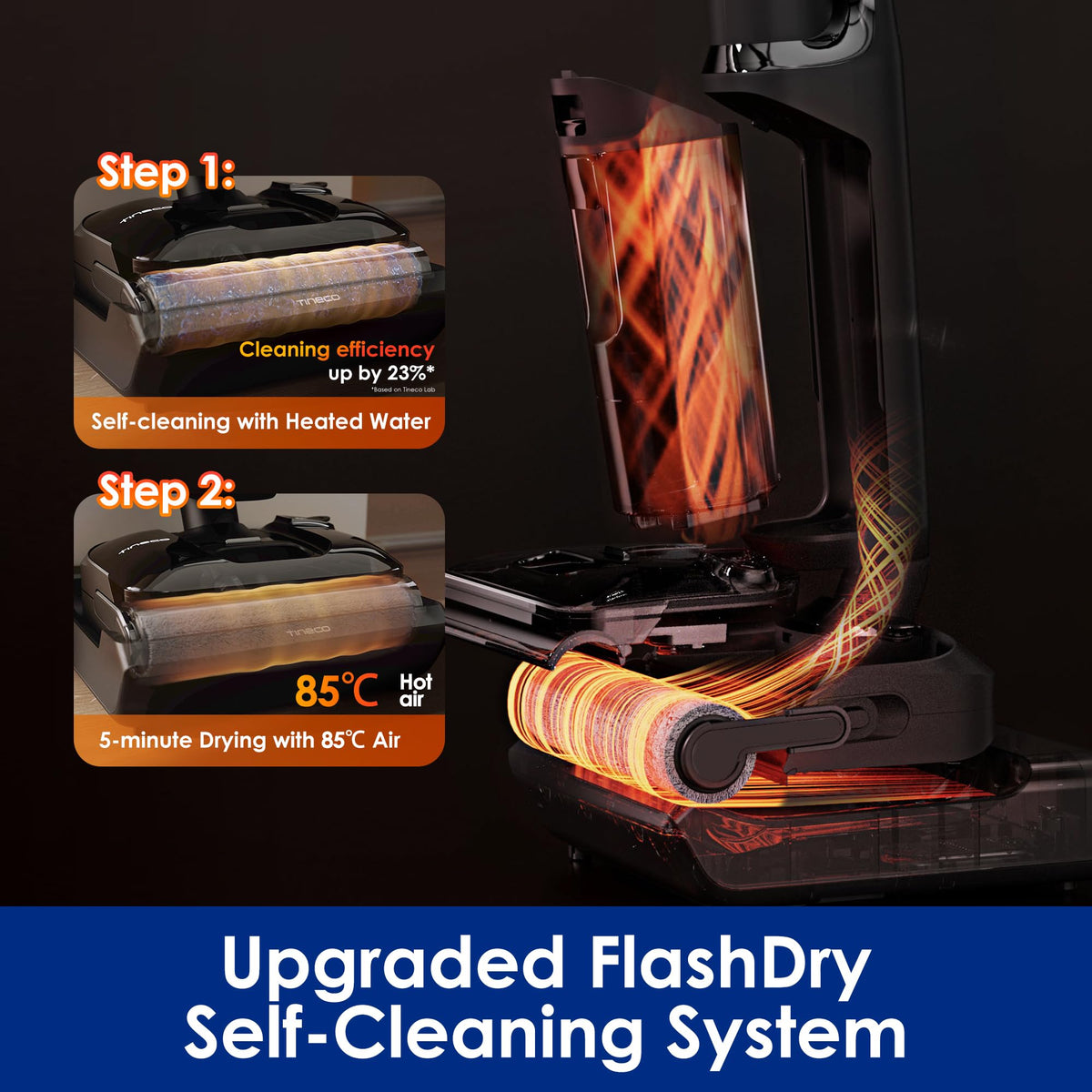 TINECO Floor ONE S7 Stretch Ultra Cordless Vacuum Cleaner