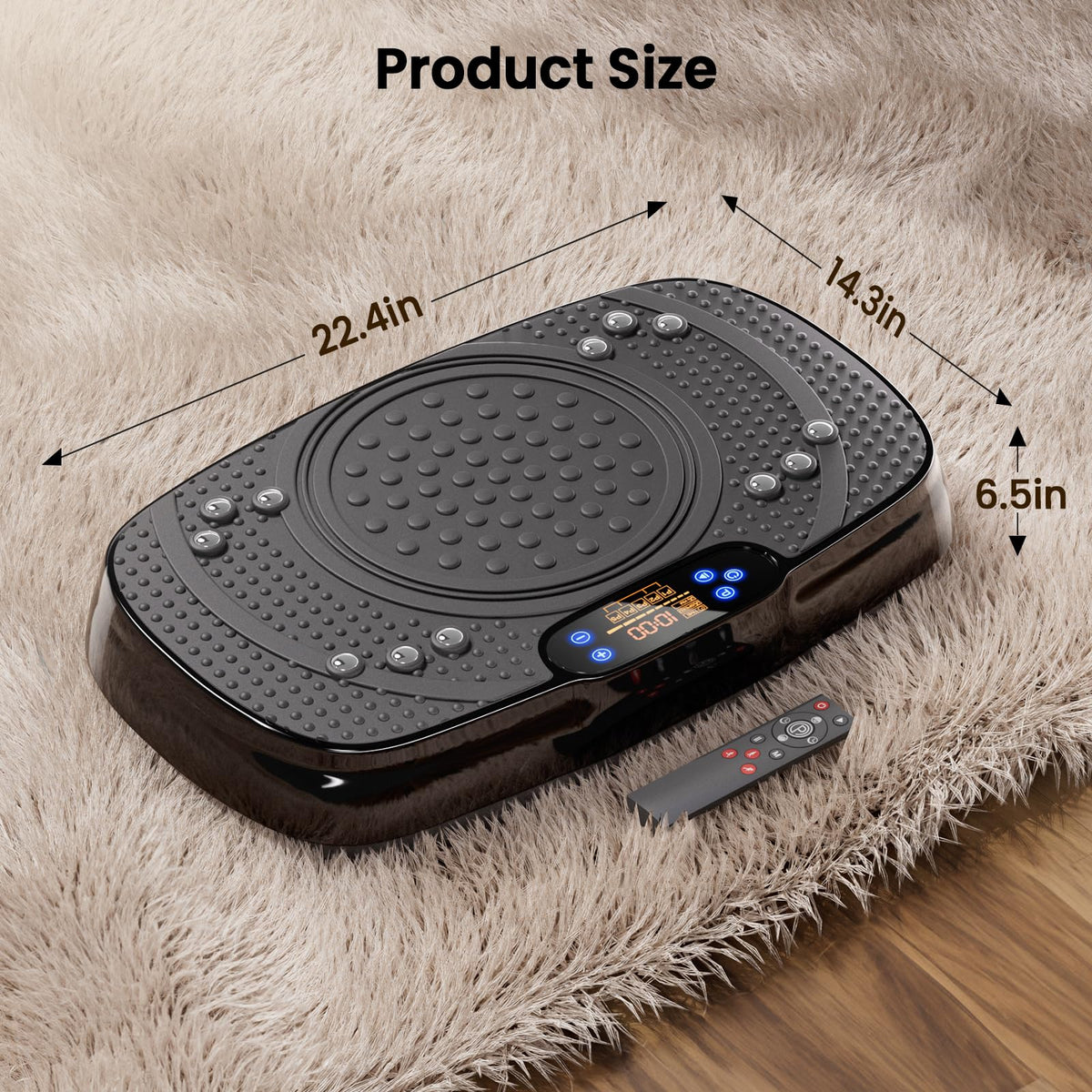 TISSCARE Vibration Plate Exercise Machine for Weight Loss