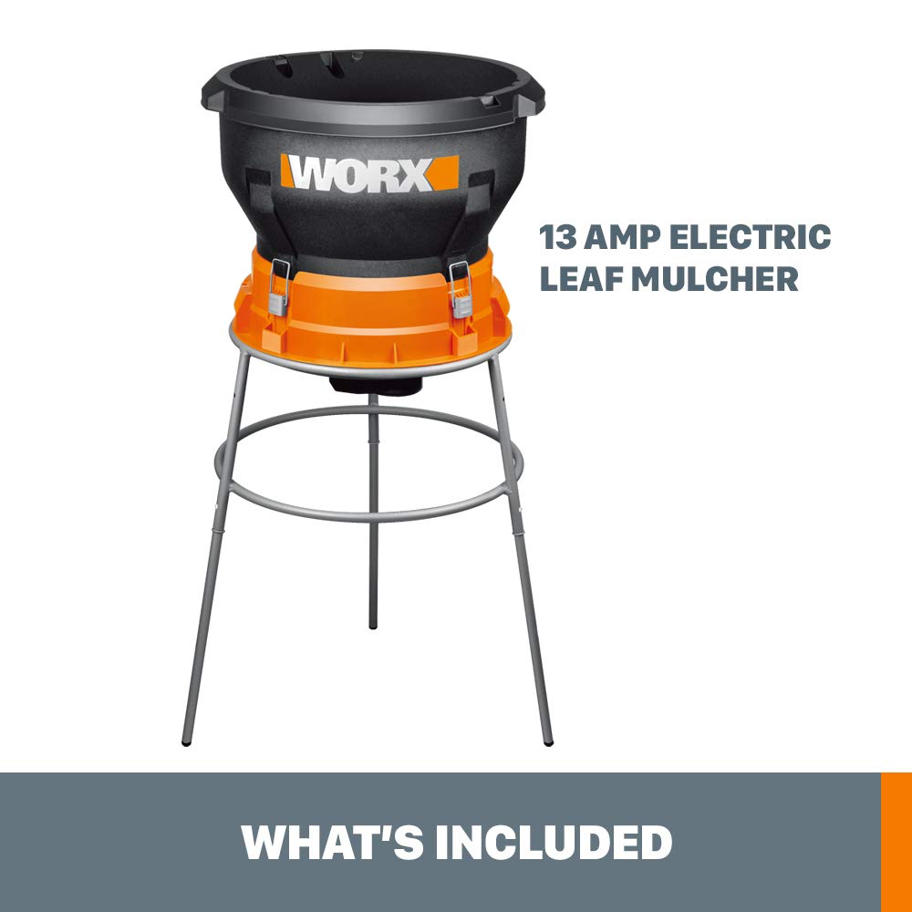 WORX WG430 13 Amp Electric Leaf Mulcher & Shredder