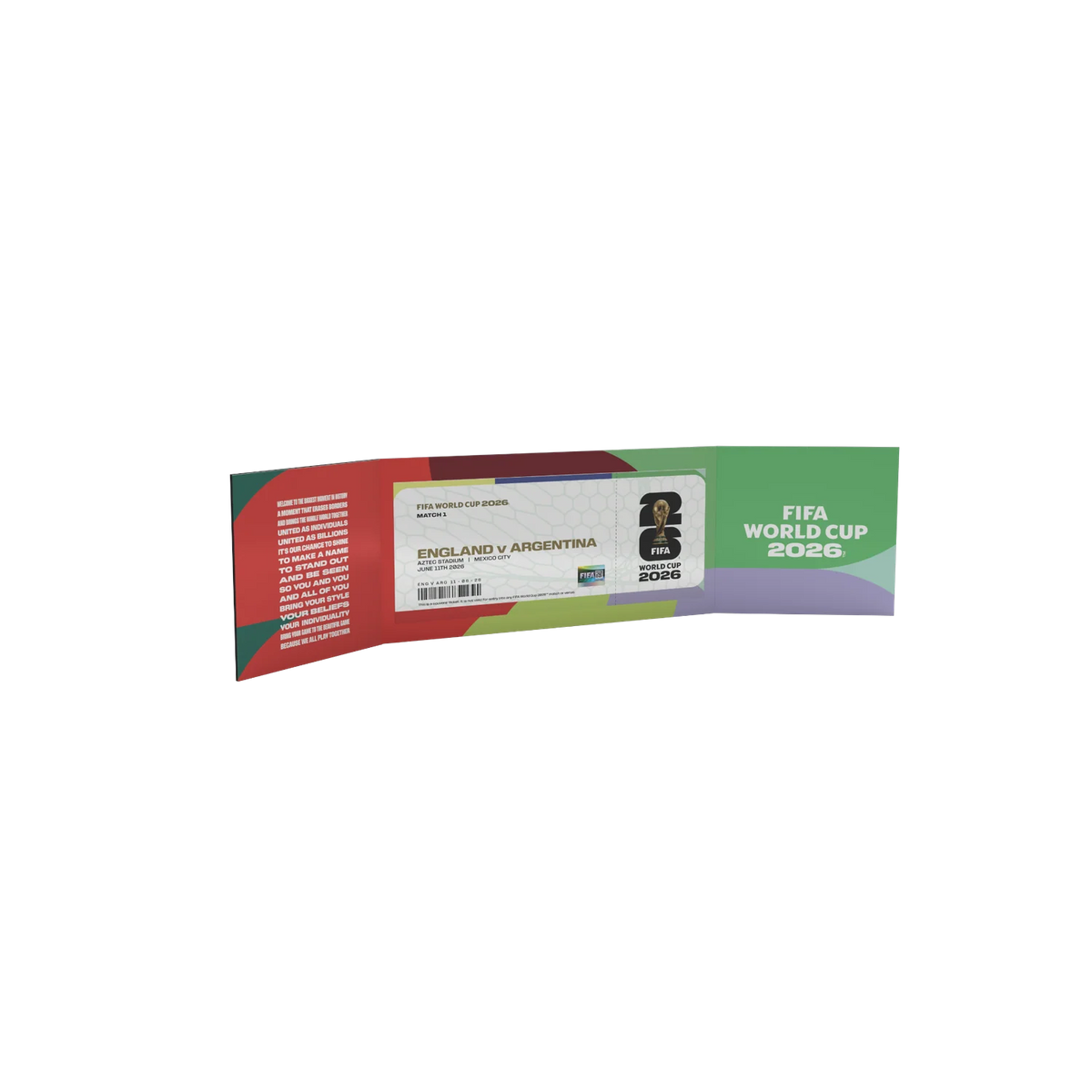 FIFA World Cup 2026™ Boston Host City Replica Ticket