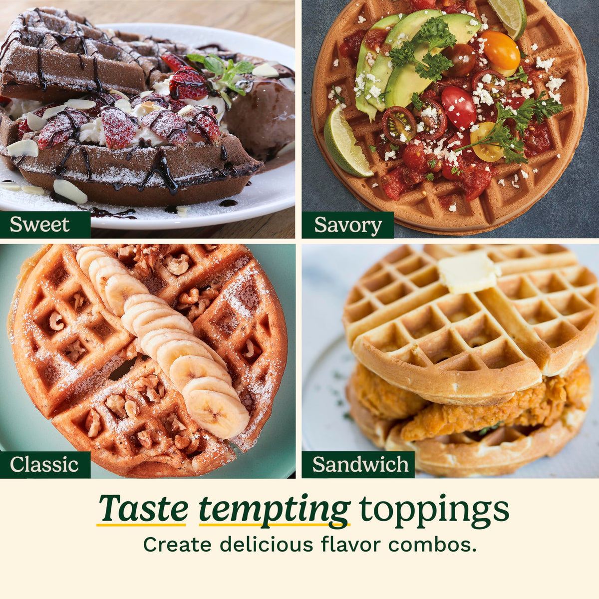CUISINART Double Flip Belgian Waffle Maker - Stainless Steel
