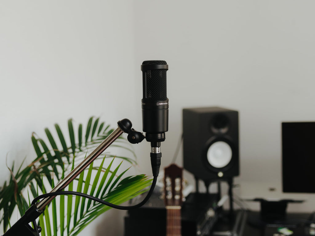 AUDIO-TECHNICA AT2020 Cardioid Condenser XLR Microphone - Black