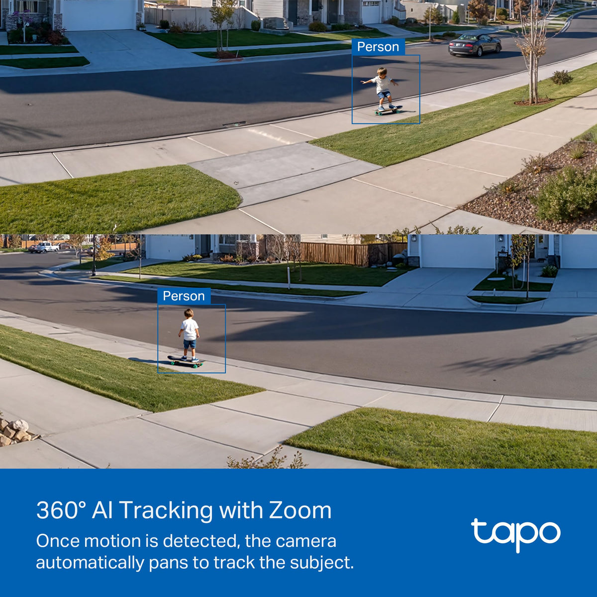 TAPO 2K Wireless Outdoor Pan/Tilt Security Camera Kit