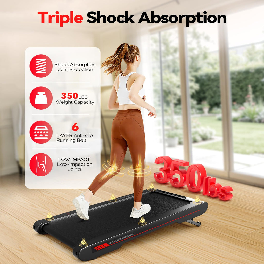 SPERAX Walking Treadmill Pad with APP - 3 in 1 Portable Treadmill