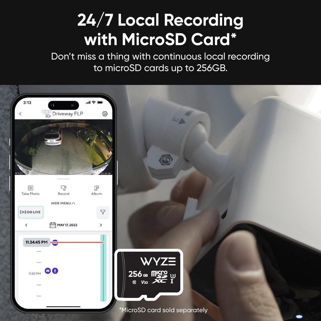 WYZE Floodlight Camera Pro - 2.5K HD Outdoor Security