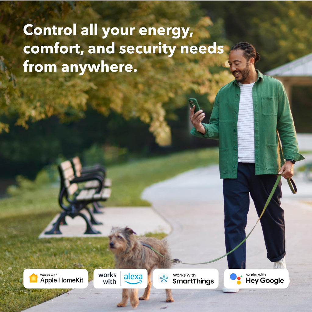 ECOBEE Smart Thermostat Enhanced - WiFi, Works with Siri, Alexa