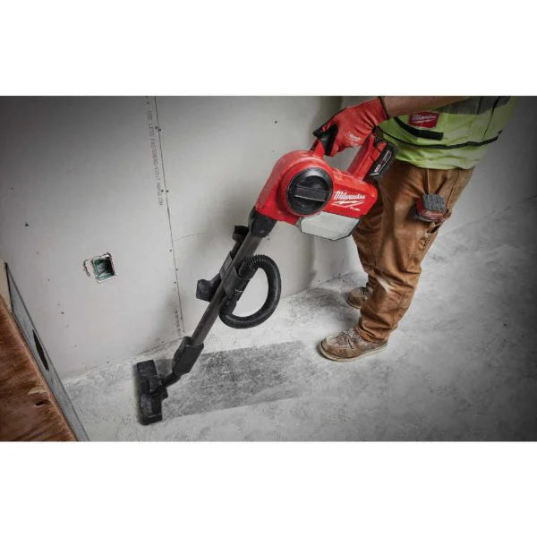 0940-20 M18 FUEL 18-Volt Lithium-Ion Brushless .25 Gal. Cordless Jobsite Vacuum with 5.0 Ah Battery and Charger