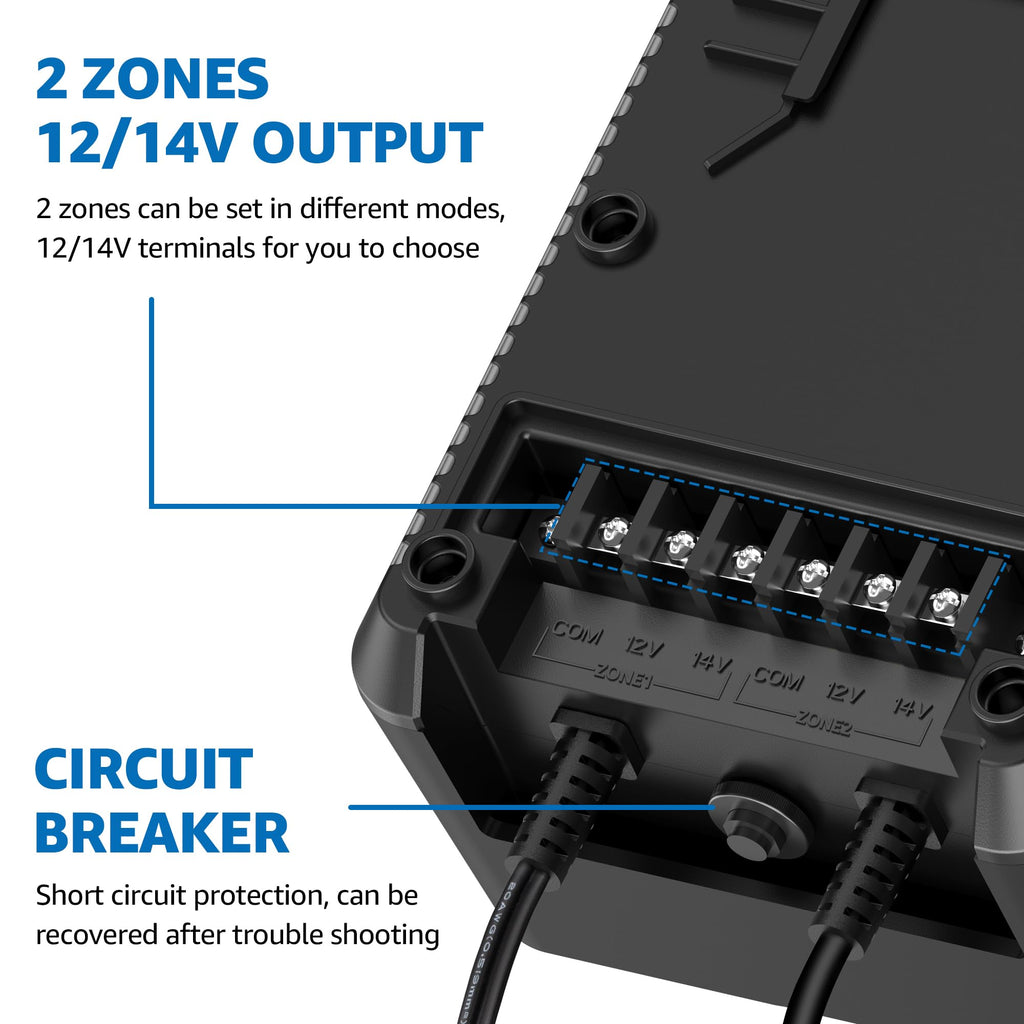 SUNVIE 300W Landscape Lighting Transformer with Timer