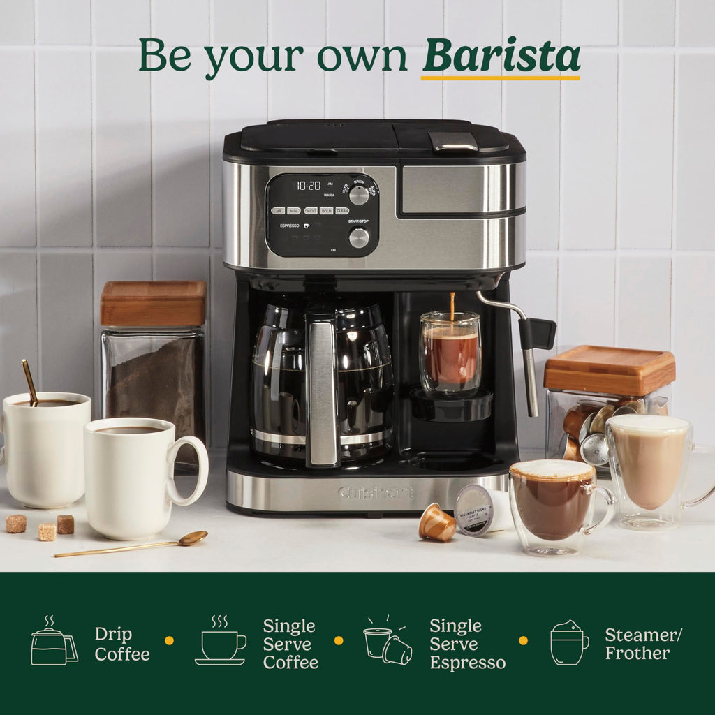 CUISINART Coffee Center Barista Bar 4-in-1 Coffee Maker