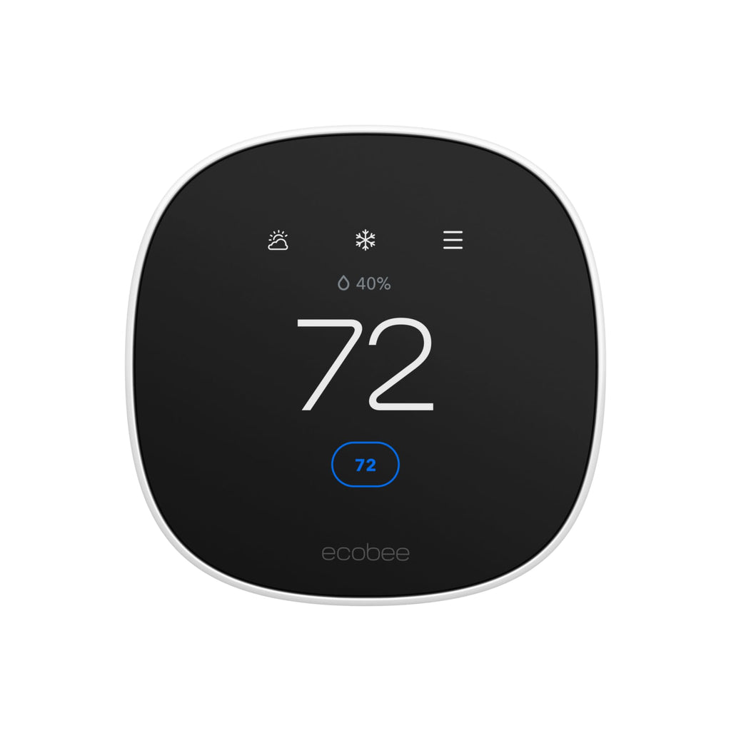 ECOBEE Smart Thermostat Essential - Wi-Fi, Energy Star Certified