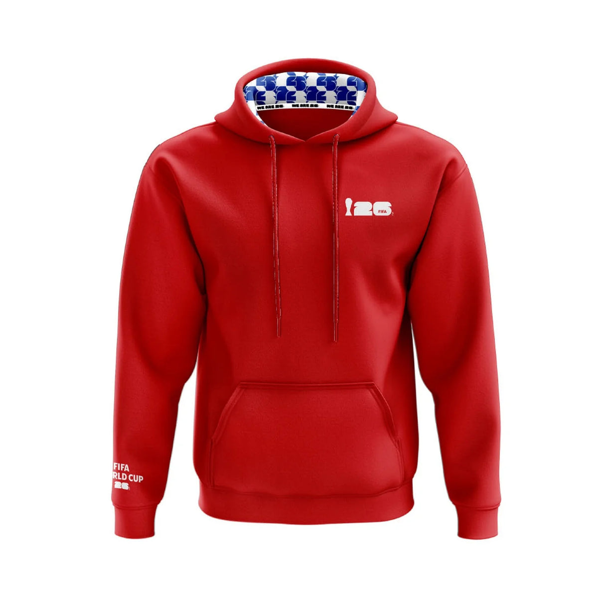 FIFA World Cup 2026™ Croatia Puff Hoodie - Unisex