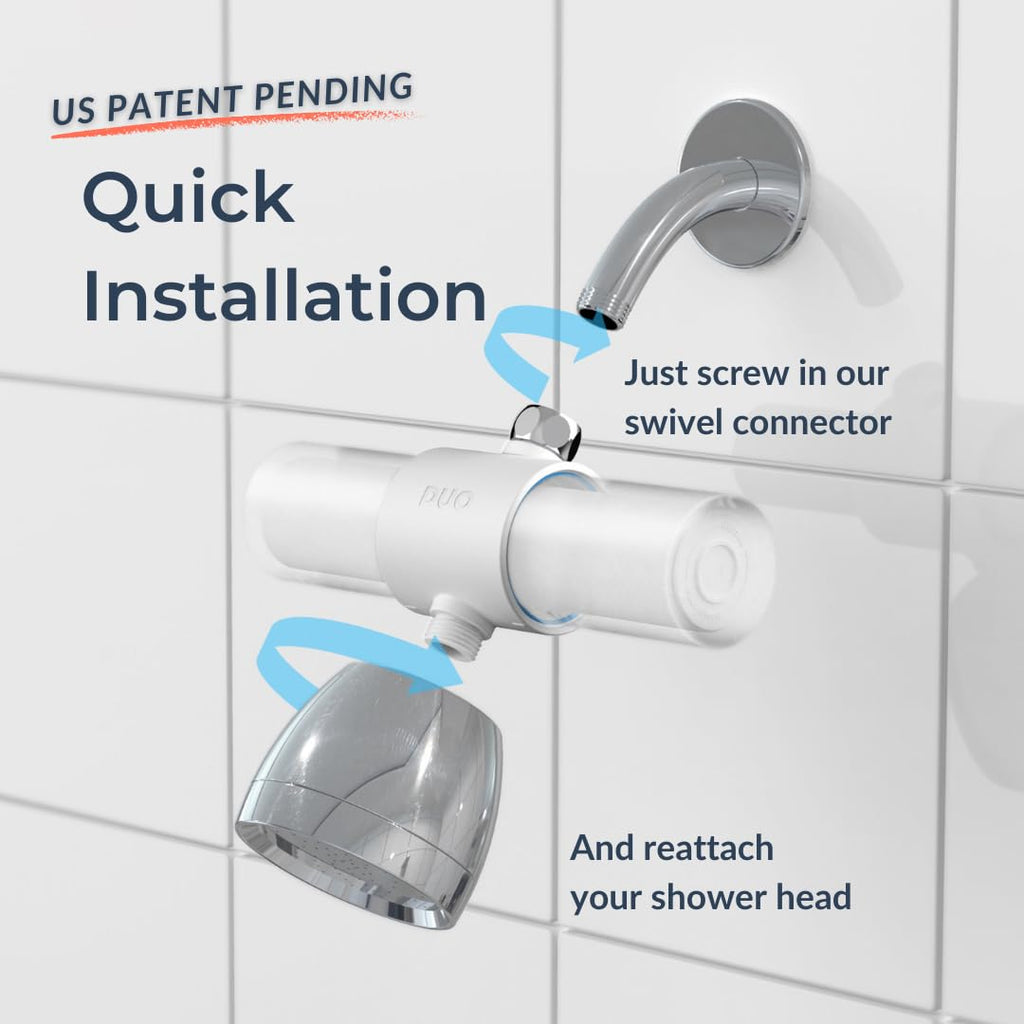 WEDDELL WATER Weddell Duo Shower Filter – NSF Certified Chlorine Reducer