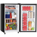SWEETCRISPY 3.2 Cu. Ft Mini Fridge with Freezer - Compact Black