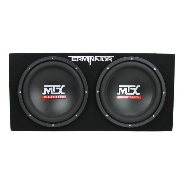 1200W Dual Loaded Subwoofer Box + 1500W Amplifier + Capacitor