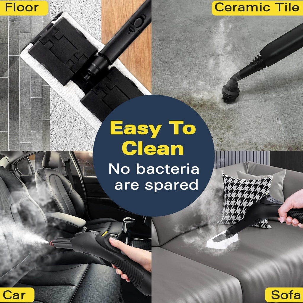 WAITBIRD Steam Cleaner - Handheld Steamer with 21 Accessories