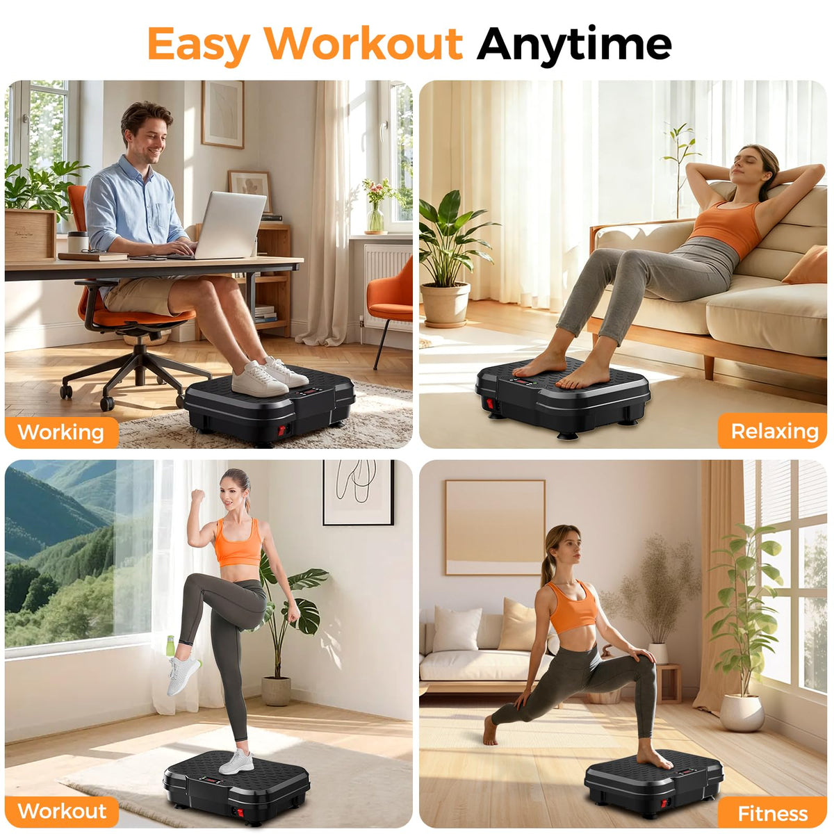 TREKORA Vibration Plate Exercise Machine for Weight Loss